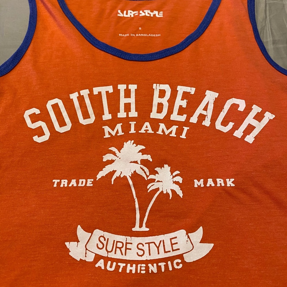 Miami South Beach Men’s Vintage Tank